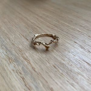 Laurie Fleming evening fleur ring